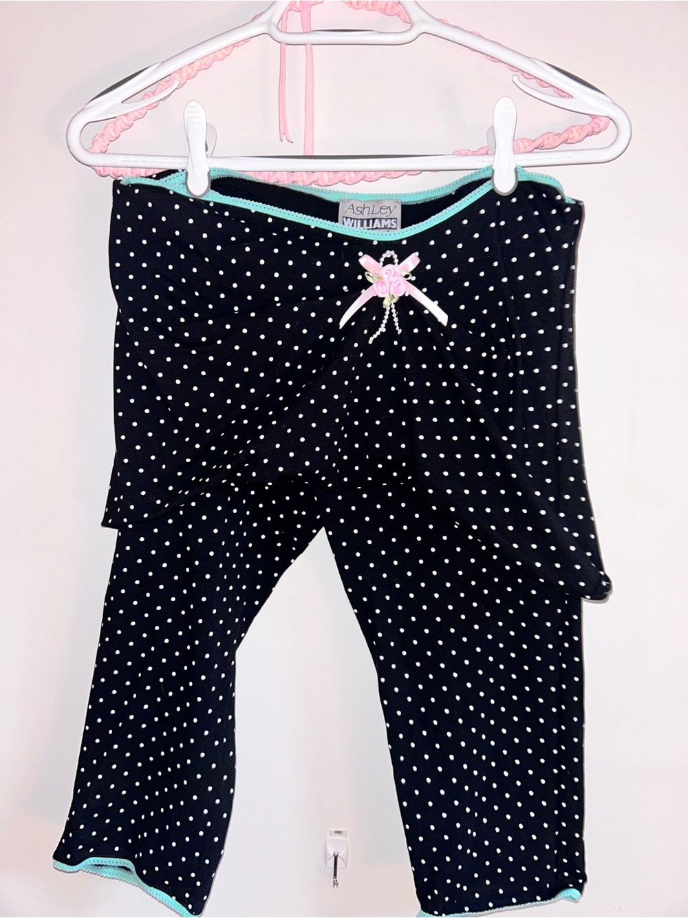 Ashley Williams Polka Dot Snappy Shorts NWT